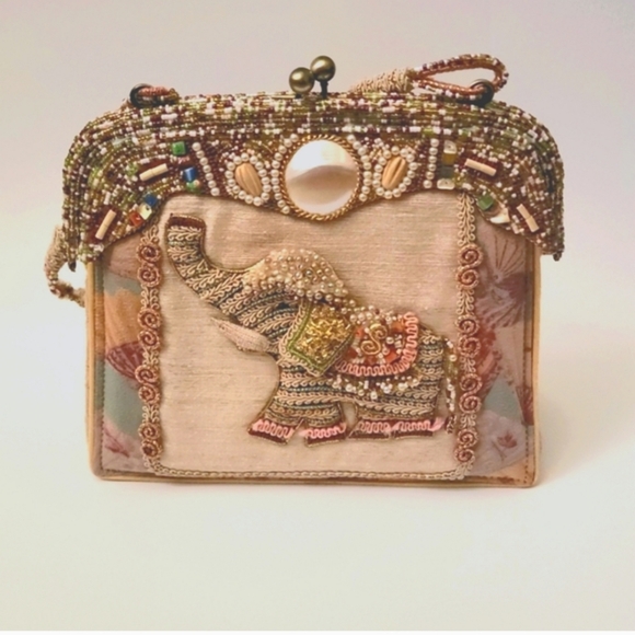 Mary Frances Vintage Beaded Elephant Purse - Picture 2 of 11